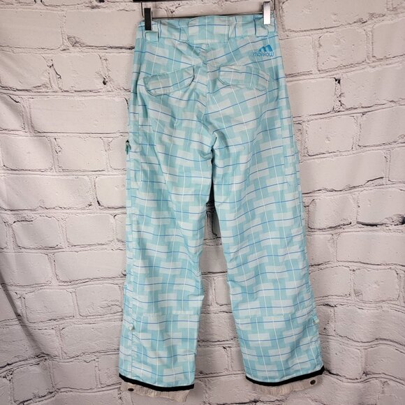 Morrow Women’s Small Blue Plaid Ski Snowboard Snow Pants‎ Outdoor - Picture 9 of 12